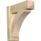 Ekena Millwork Thorton Rough Sawn Craftsman Outlooker, Douglas Fir, 6"W x 18"D x 18"H OUT06X18X18THR04RDF - alternate 1
